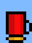 [ad3579] made a speed up Item from Gungeon. "SHOTGUN COFFEE - Speed Up!" - Blook (BLK)