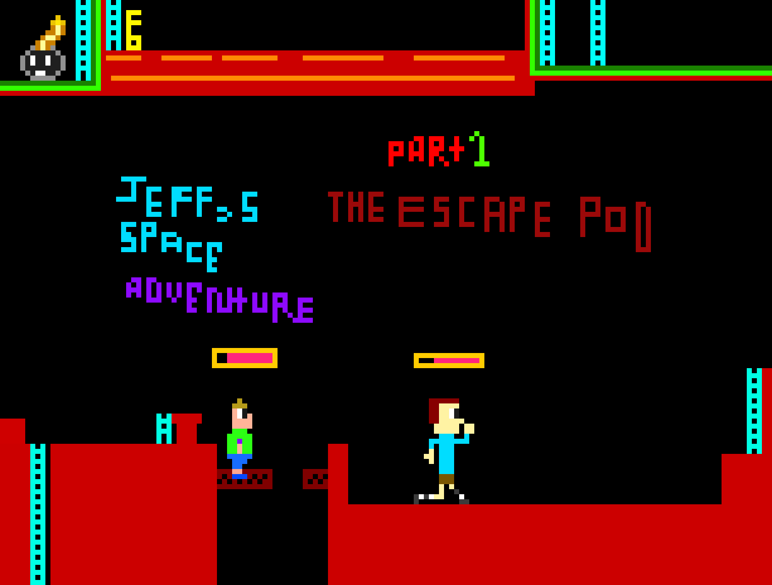 [9664c4] jeffs, space adventure PART 1 THE ESCAPE POD