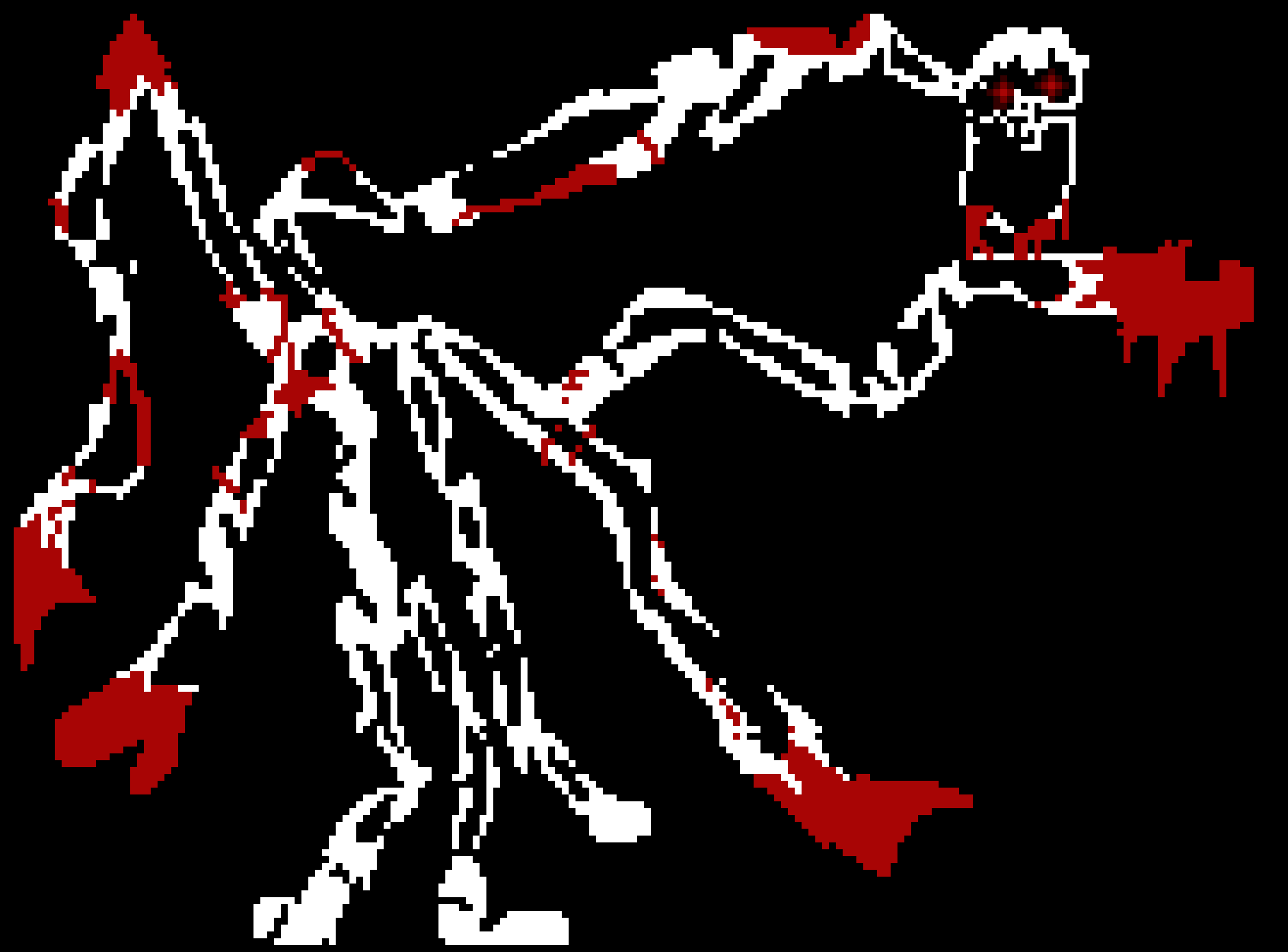 [3fcaee]  ( the thing walks out of the forest )   - Tom