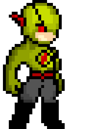 [2fbf6b] "Hello Flash." "Its nice to see you again.."