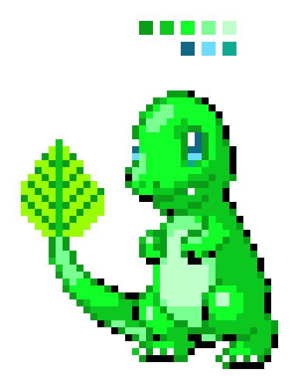 [9664c4] Charmander (grass)