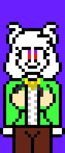 [2ef55a] Chara-Im good,also I just realized the hands and the arm stripes need to be fixed/added