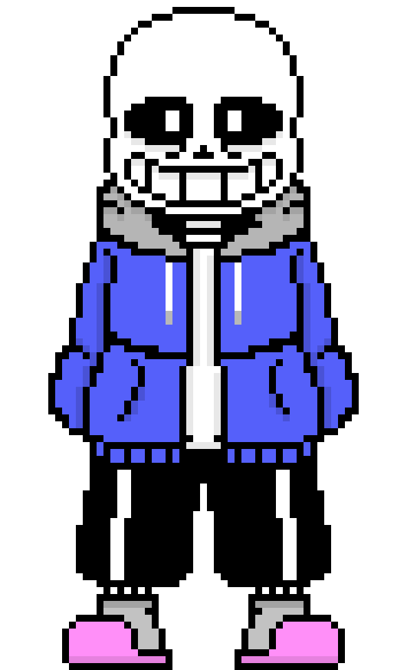 [6ced57] acid sans? yeah they stole my sprite a little while ago! told em to stop, as long as theyre not anymore ive got no *bones* to pick! heh heh!