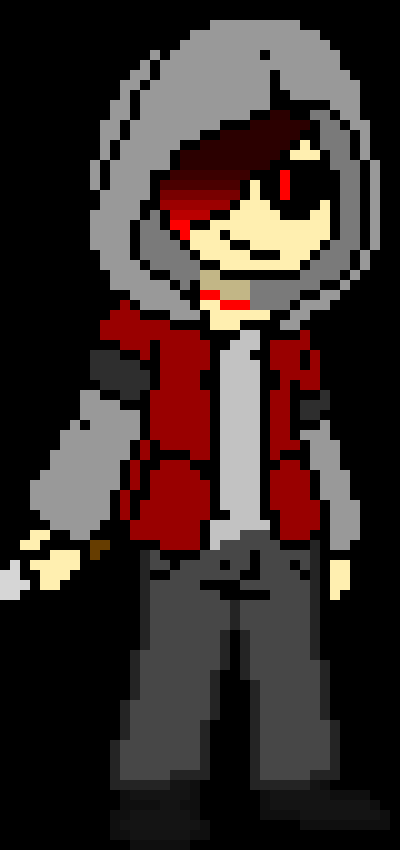 [39b34f] -turns around to see chris- oh hello there...-spins knife- what can i do for ya chris...