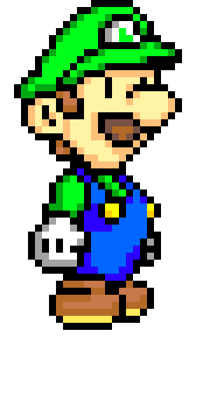 [9fa88c] The illusions don't affect him*  - luigi