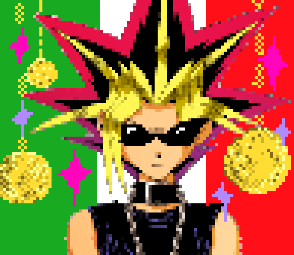 [25a3a2] italo disco yugioh