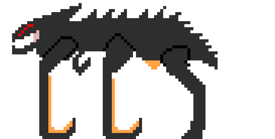 [5c793e] female muto from godzilla 2014 by sj muto prime can you come get me im scared  all i see is FUR ;-;