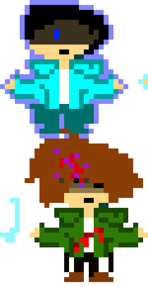 [7a0a81] EY! who waid you could use my sprite without permission?! - xavier