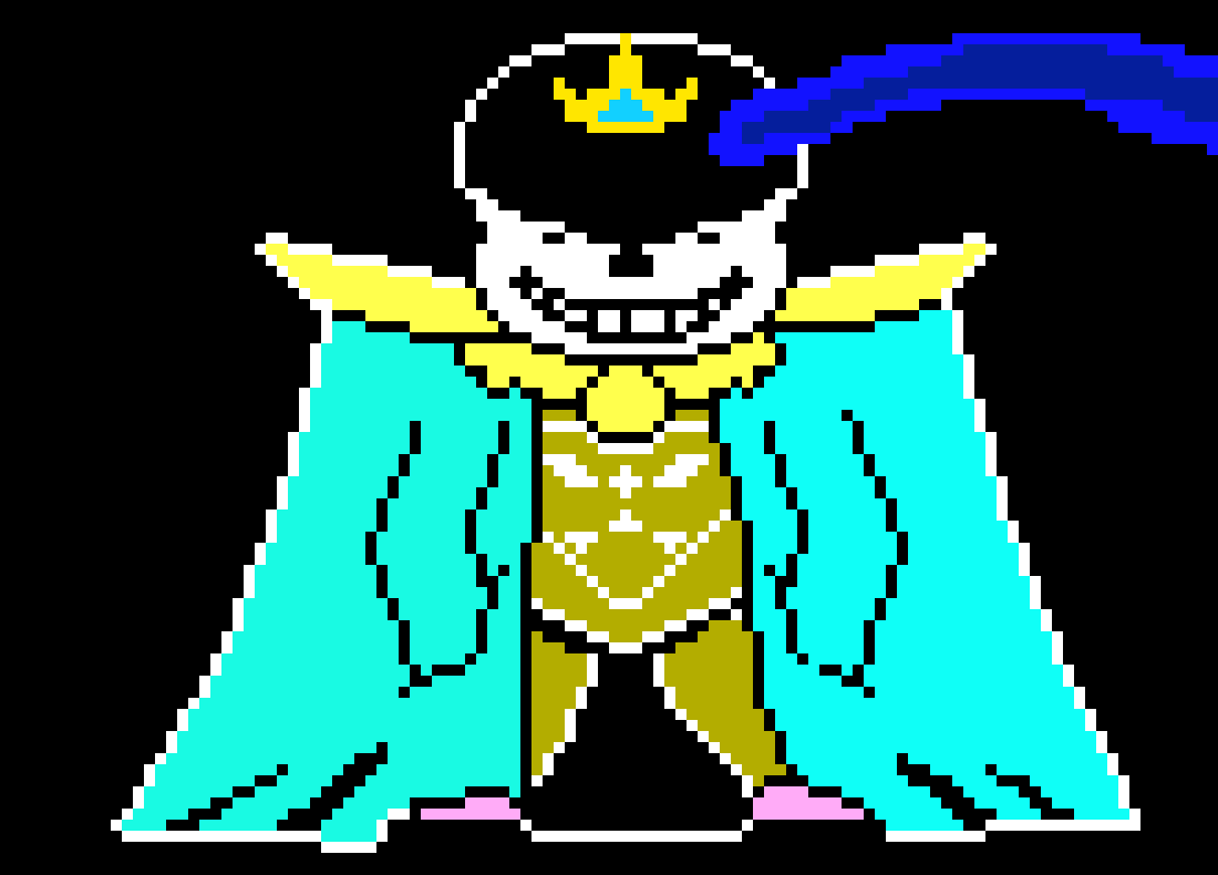 [9664c4] King AKA Story/Blue Flame! Sans
