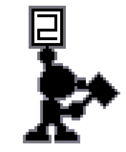 [9664c4] Mr Game and Watch hammer 2