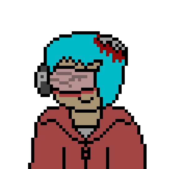 [5b2f3e] -cuts a gash into the wall and jumps out the hotel-