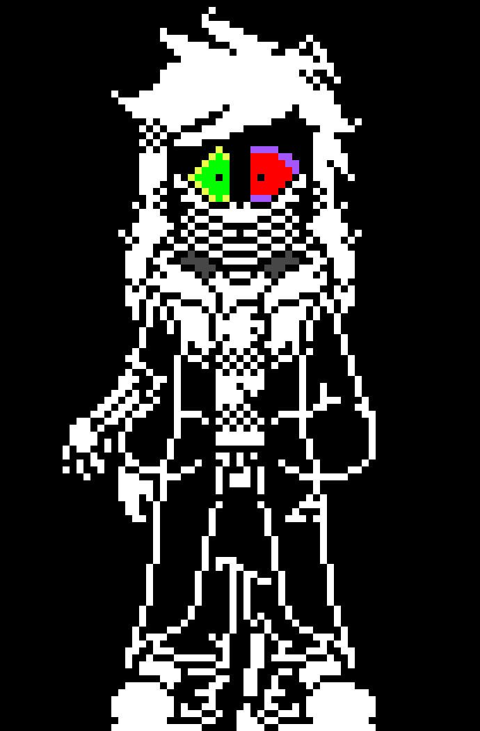 [63ceb7] Yet, "Nightmare", is also meant to appear and yet due to my lack of making things more "Spooky", he in my many attempts just comes out cartoony rather than at least more scary to fit the damn "trio"..... Yet based on this design you can at least see what I just picture him being yes?.....