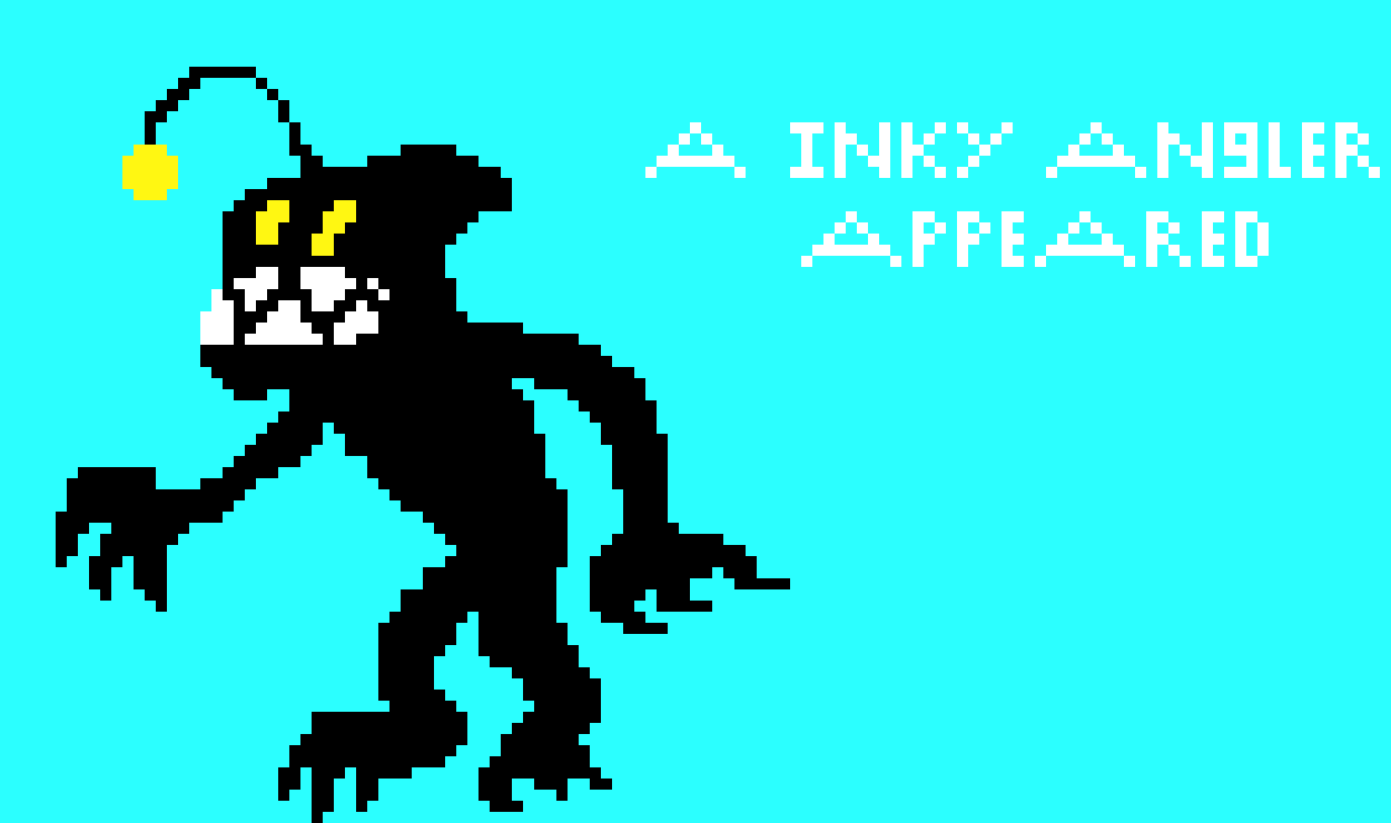 [9664c4] Monsterous encounters #  8- Inky Angler