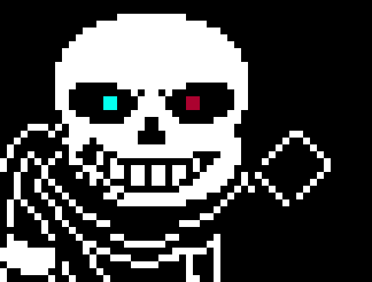 [43520c] this is horror and nightmare sans'es