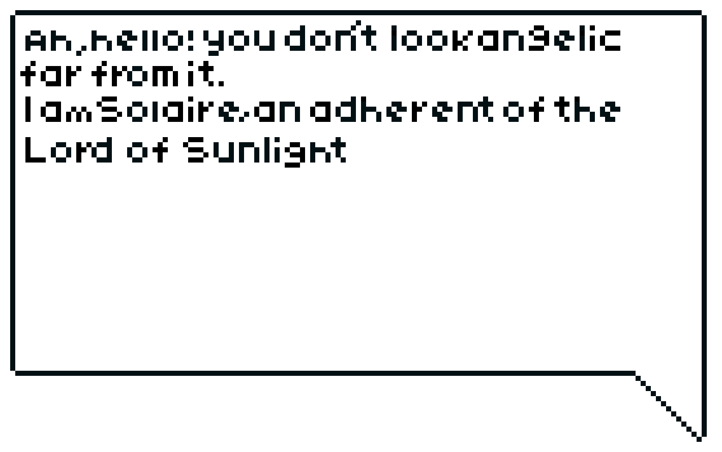 [9664c4] Solaire Diolouge