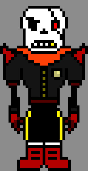 [9664c4] Underfell Sans, Papyrus, Comic Papyrus