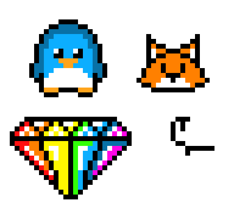 [2f5c54] Pixel Arts