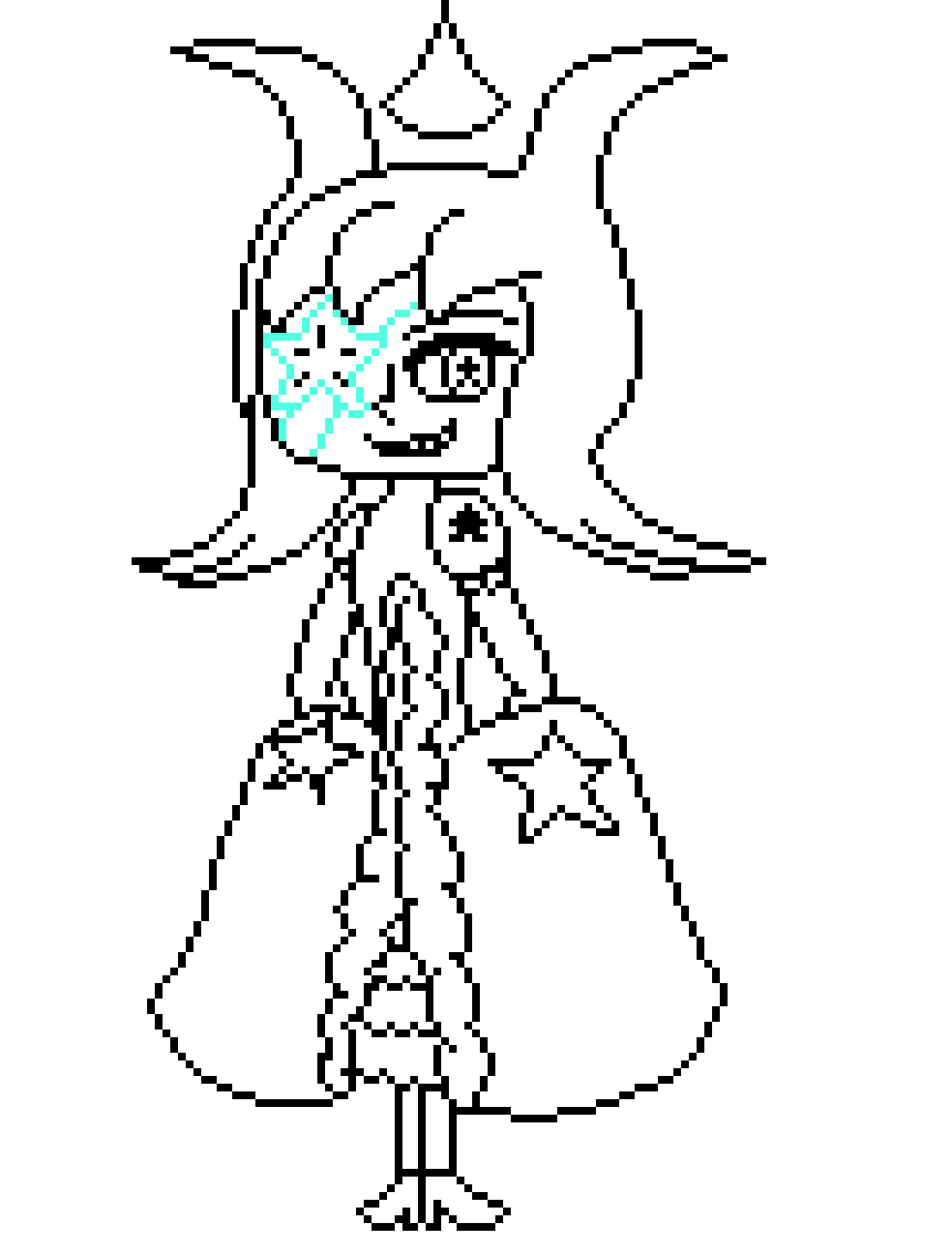 [f7c573] Krasnaya Noch' (outline cleanup) (WIP) (original character)(extra info in description) -Mawile