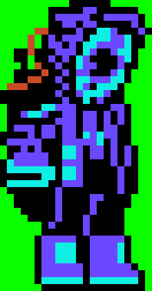 [4b0b53] (Custom/Original) Retro Slasher Sprite