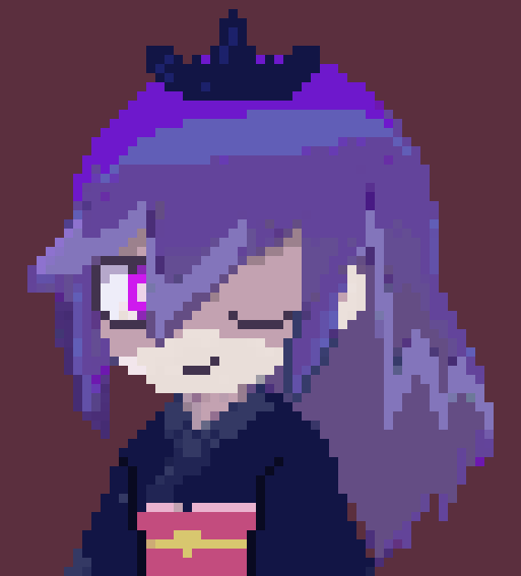 [5b2f3e] -holds the boombox in the air with magic, she has headphones on and is vibin to smthn- 