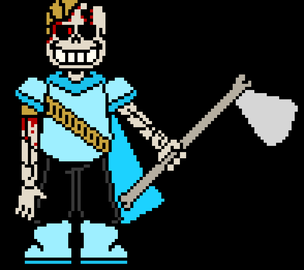 [96c78c] *Appears in front of Horror* Hehe... you're not the only one to wield an axe...