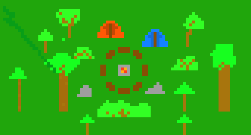 [f3a002] Hidden Camp Background