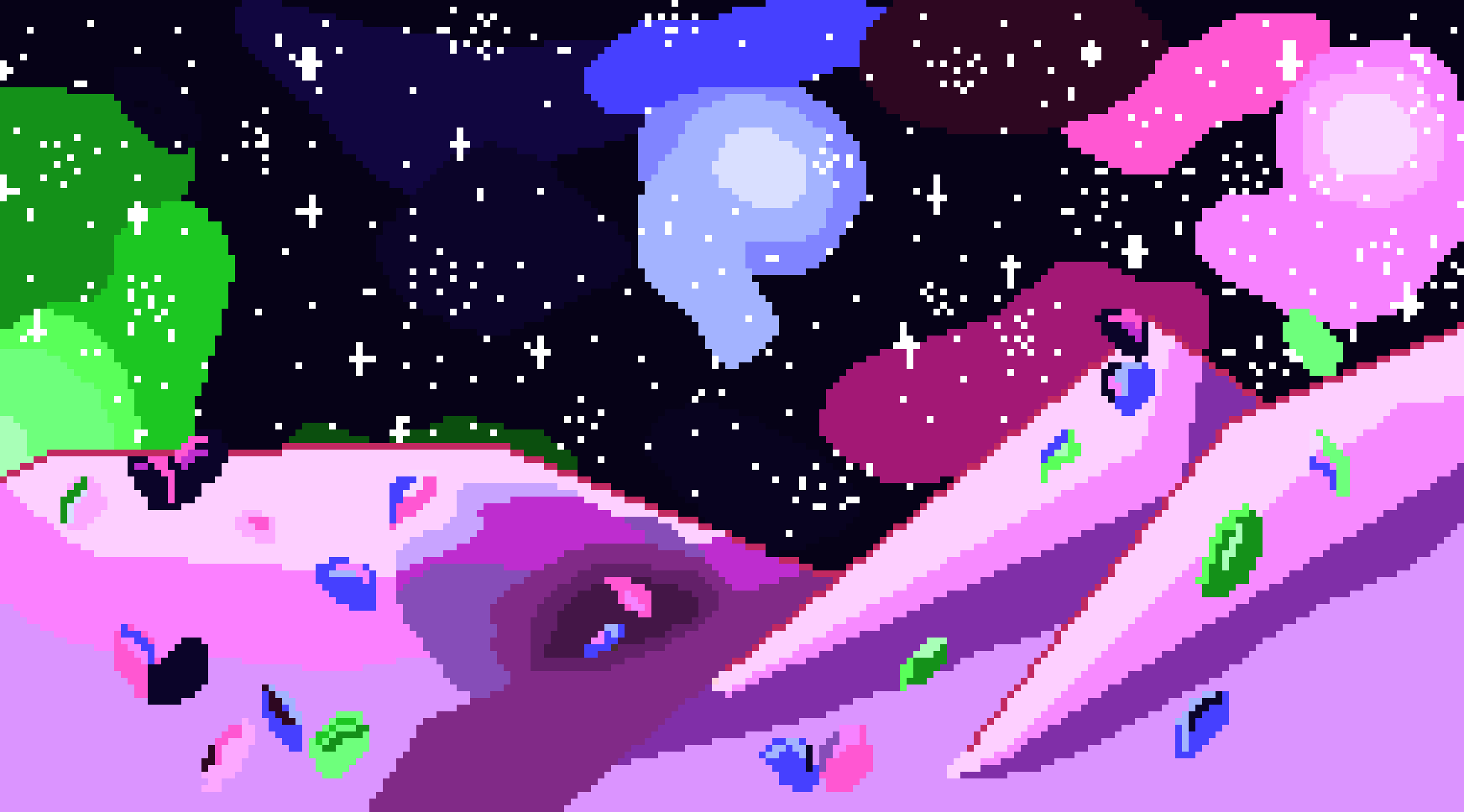 [3c25d9] Crystal Planet#2