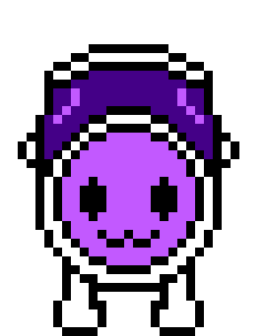 [5b2f3e] -shoots Decater with a harmless drum bullet and continues walking until disappearing-