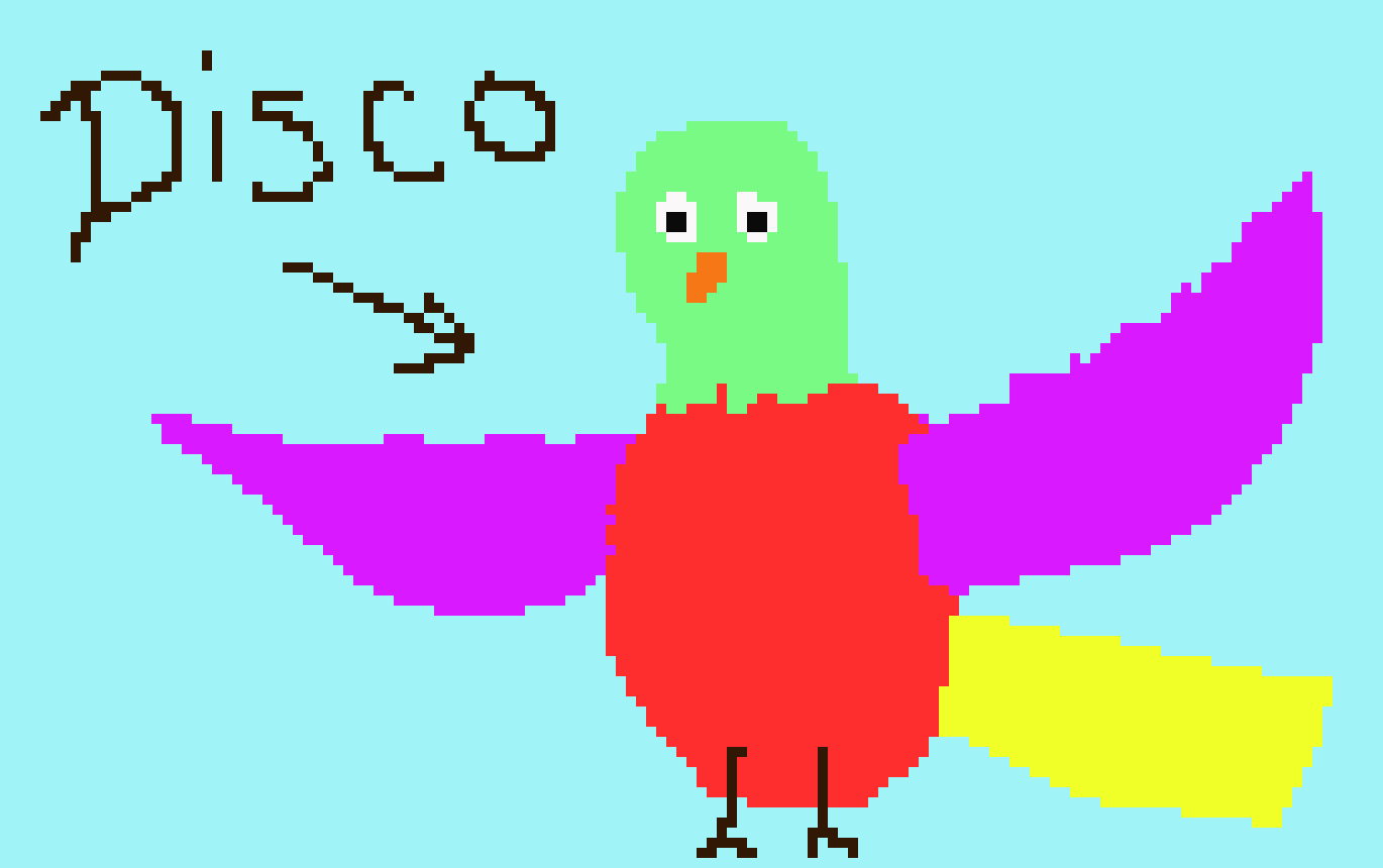 [a6782f] Disco the Rainbow Kiwi