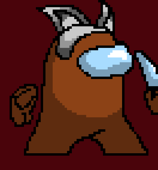 [8ce596] *turns into a imposter* now to fight warfare guy-wolf god (used to be gray impster)