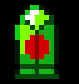 [5101cd] *Caliber holds the green guon stone, thinking about it...* -Caliber 