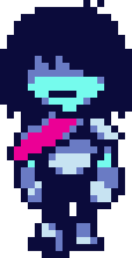 [ca28d9] Kris | Deltarune (Dark World, Down, Walking)