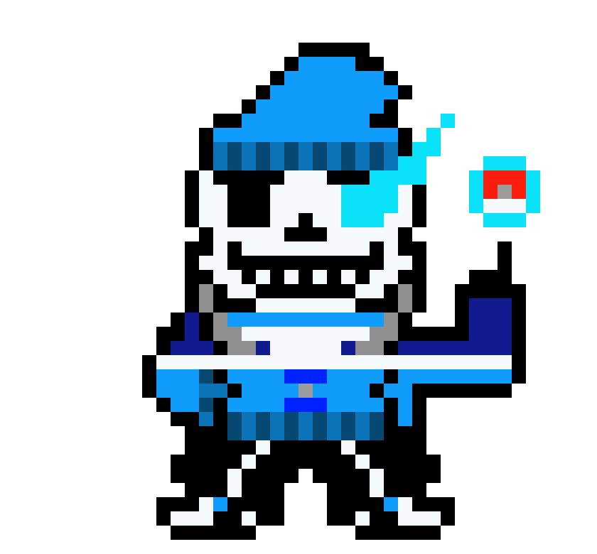 [9664c4] sans badtime (trainertale) fixed sleeves