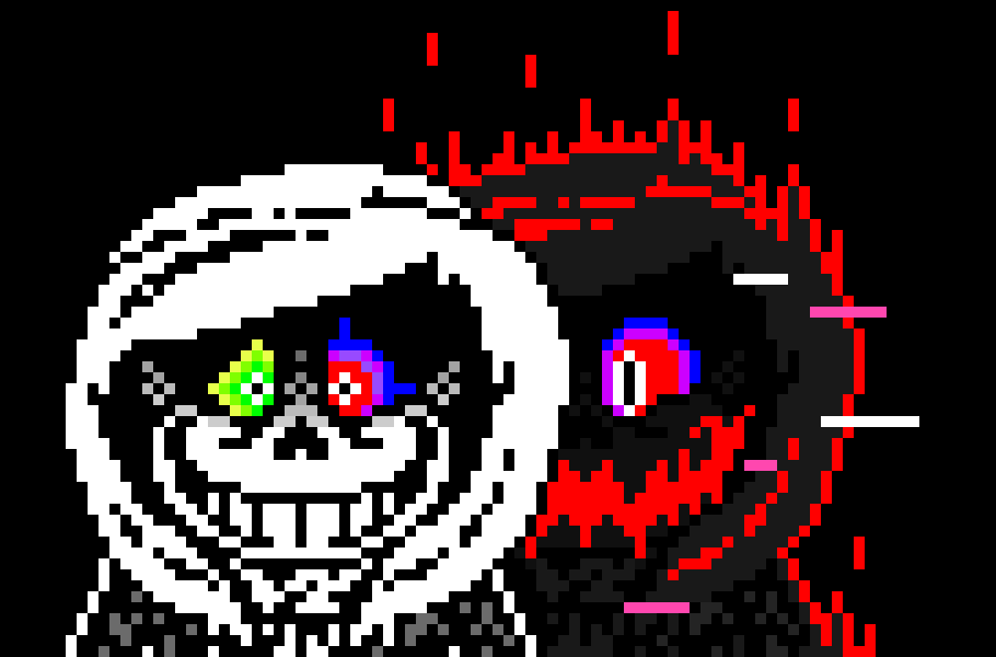 [583245] FUCK THE DAMN RULES... MISTAKES LIKE YOU DON'T BELONG IN THIS REALM..... -He fired the blasters, fireballs, just fucking everything he had while rendering "Rainbow", unable to do ANYTHING about it-