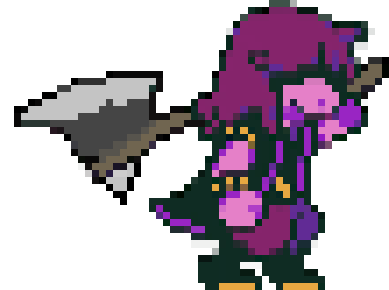 [bfd627] susie with justice axe