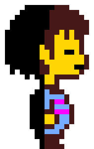 [78615c] Frisk Sprite Sheet (No walking sprites)