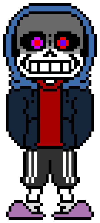 [d6b045] Matrix/Glitch: *Eats Killer Sans* Sorry but thanks for the HATE