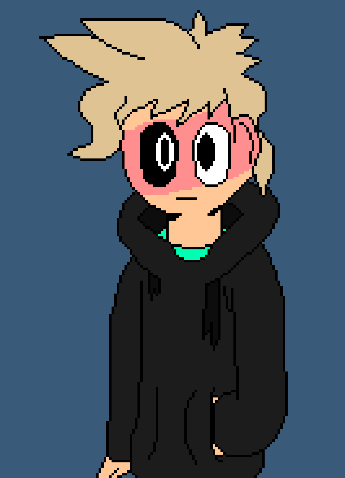 [f11387] Axel, version 3! Now, WITH INFO! Yeah, I changed his hair, cause I kept forgetting his original one.