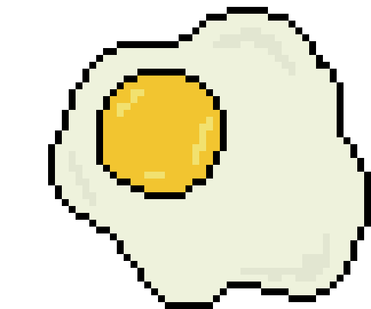 [b0a3f2] pixel egg