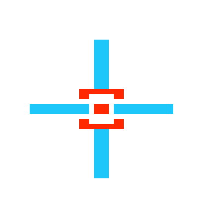 [4514a3] Minecraft Crosshair Circle