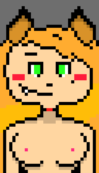 [405e37] Eve Foxx: *She would choke a bit and chuckle* Trying to dicipline me just makes me more horny and it makes me feel so good~ *Her tail wagged*