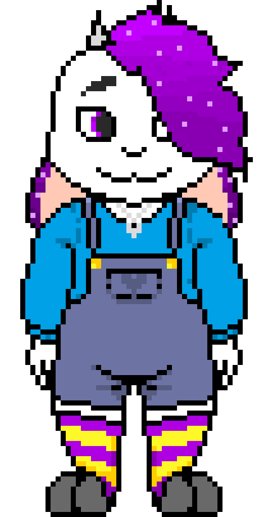 [390dcd] oh hey its ozzy back when i had him in overalls instead of his normal shorts, that was a weird phase i put my goat trough, overalls...