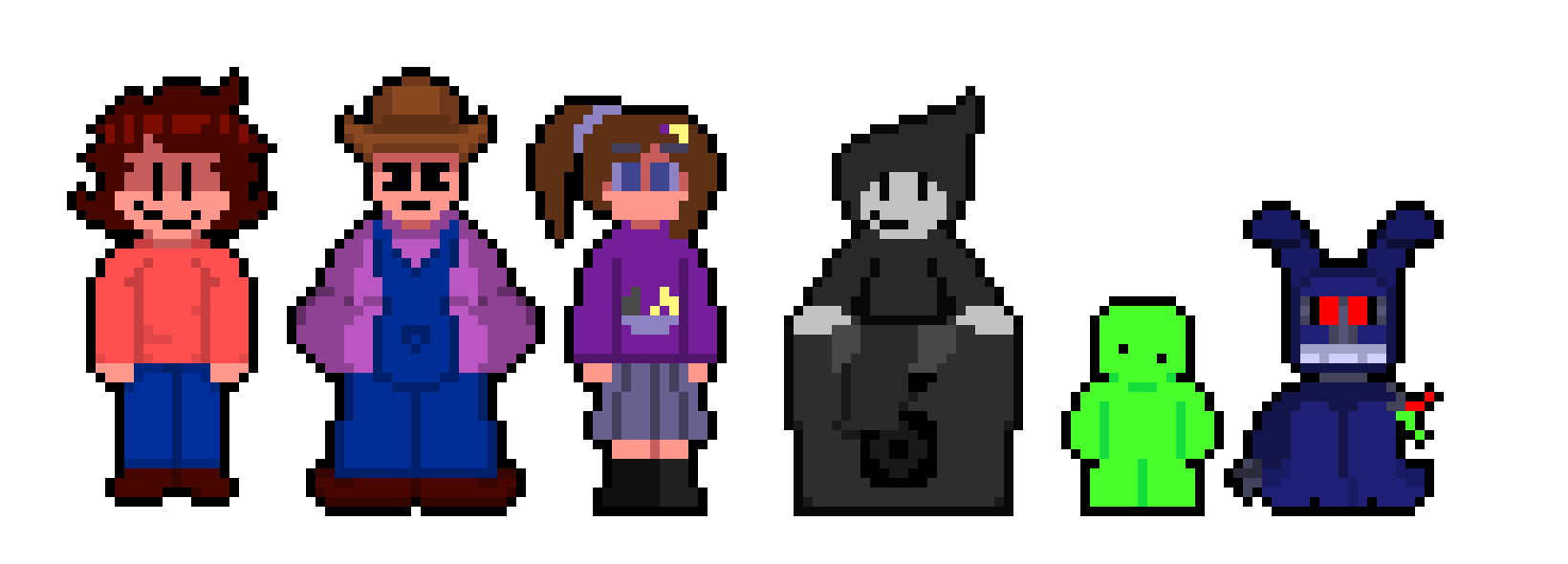 [77b851] ( Finished the top row, I am gonna just make time and put him in the middle row. )