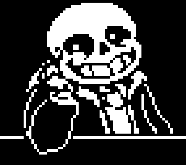 [11a9d7] Hey Papyrus, Remember The Time Dad Threw You Up Three Times And Only Caught You Twice?  -Shop Keeper Sans