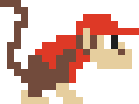 [165bf7] Diddy Kong SMB