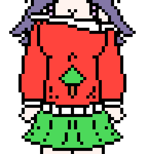 [5b2f3e] Ight it’s just me showing CV Hyakki’s Christmas clothes, (fun fact: she’s treated as a child by Tzakiel and Celine)