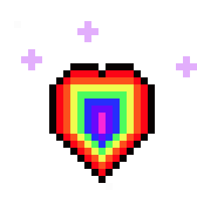 [9664c4] rainbow heart