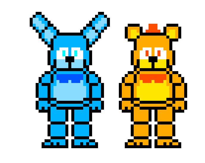 [ca6eda] FNAF Ocs Icebonnie And Firebear