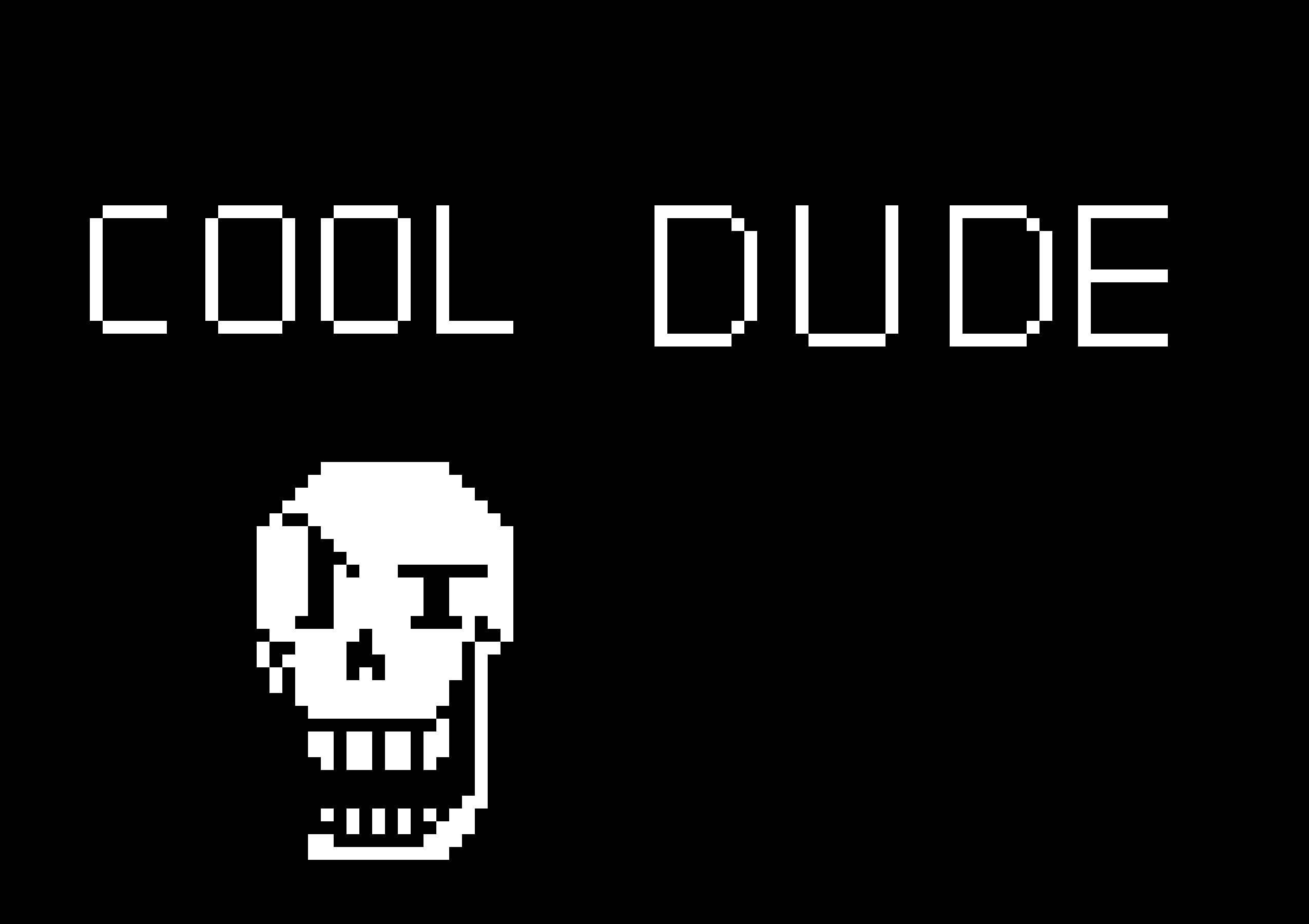 [5bac89] papyrus cool dude 25