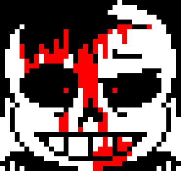 [7ce906] Uhm... *(Demented stops.) -HorrorTale Sans